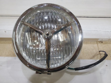 Chrome Bates Motorcycle 5.75" Headlight Missile Tri-Bar Cover Custom, Harley....