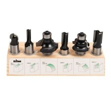 Triton 6 Piece Set 1/2" Router Starter Kit - 414040