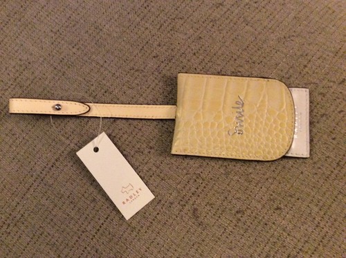 Bnwt new radley leather smile - radley,