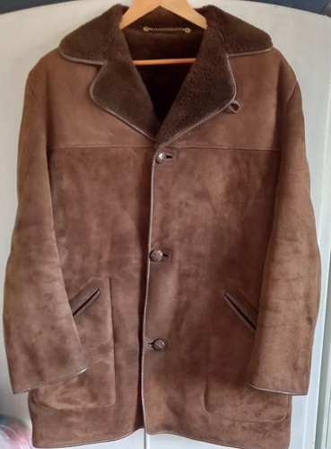 Vintage gents sheepskin coat - gents,