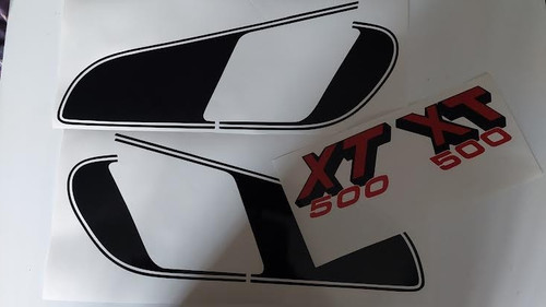 Xt500 decal kit suitable - xt500, for