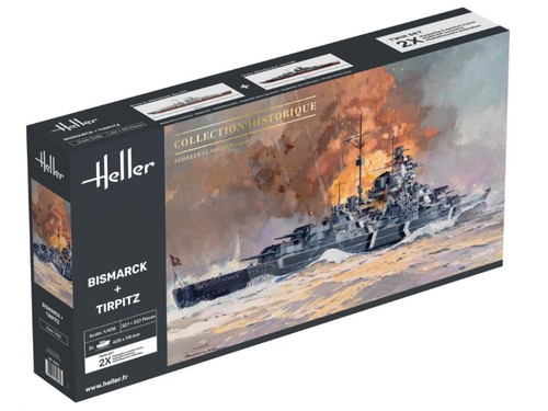 Heller bismarck tirpitz - +,