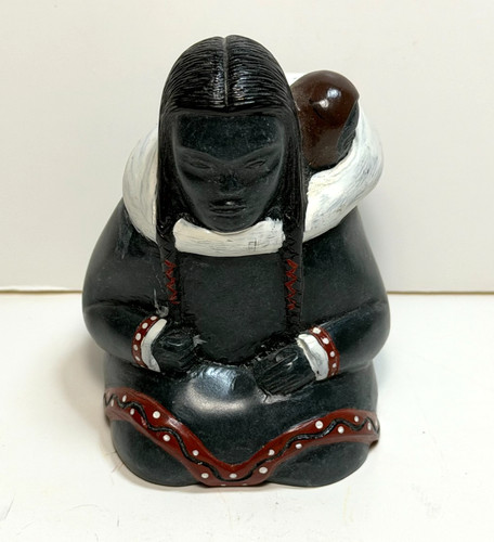 Vintage soapstone inuit eskimo - inuit,