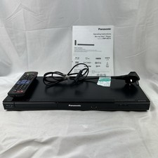 Panasonic DMP-BD75 Dolby TrueHD Upscale Full HD Blu-Ray DVD/CD Player W Remote