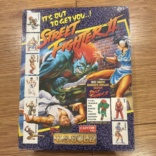 Street fighter amiga game - fighter,
