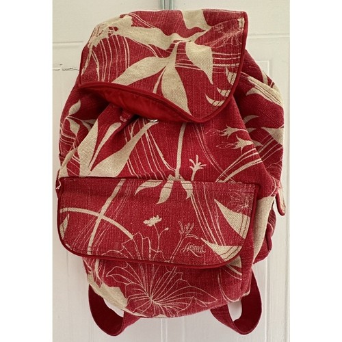 Vintage animal backpack - animal, red