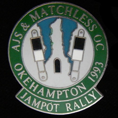 Ajs matchless jampot rally - jampot, pin