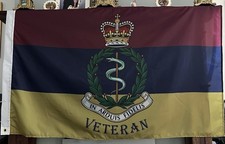 Royal Army Medical Corps 5’ x 3’ Veteran Colours Flag ( RAMC-V) 11