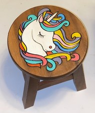 Handmade Child's Nursery Stool