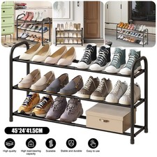 Shoe Rack 3 Tier Extendable