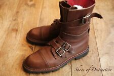 Paraboot Brown Leather Silver