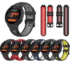 For Garmin Forerunner 220 230 235 620 630 735XT Silicone Sports Watch Band Strap