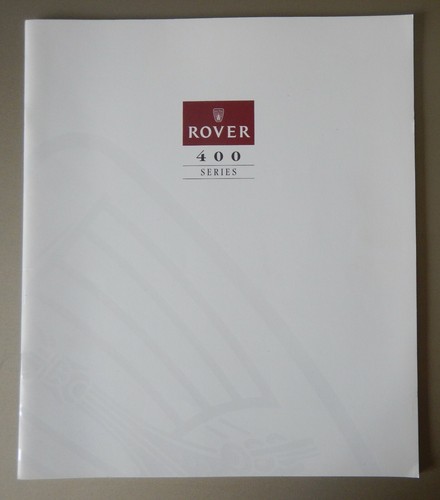 Rover 400 series - rover, uk