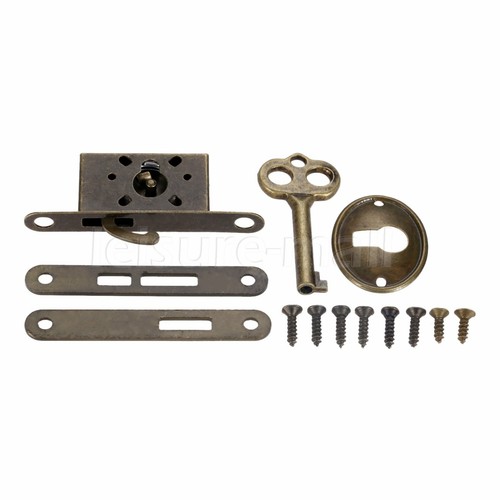 Antique bronze furniture lock - antique,