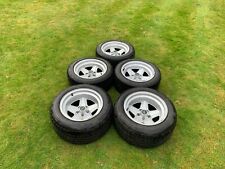 Mercedes 16" 9&10J AMG Penta Alloy Wheels W126 SEC AMG Widebody