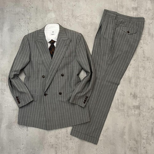 Double breasted suit vbc wool - breasted,