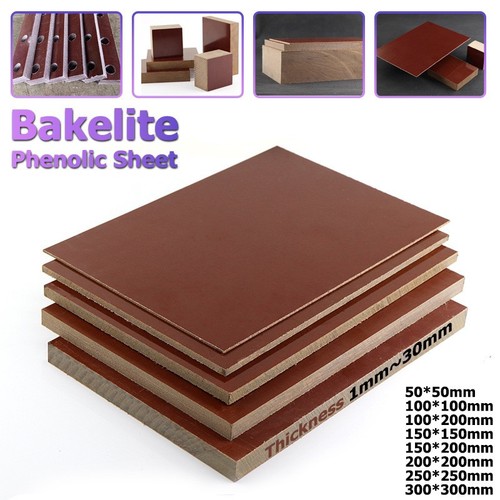 Brown bakelite phenolic - brown,