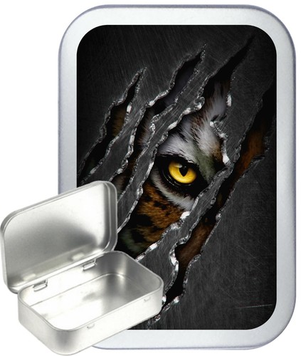 Tiger claw silver hinged - silver,