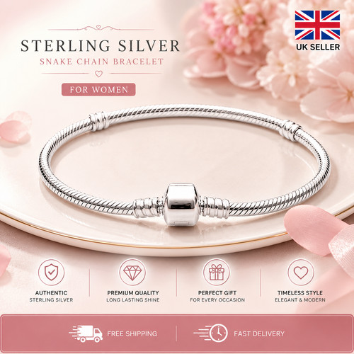925 sterling silver snake - 925,