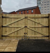 PRESSURE TREATED DRIVEWAY