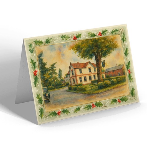 Christmas card the horsley - christmas,