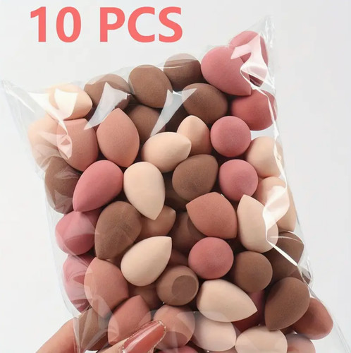 10pcs coffee color mini makeup - color,