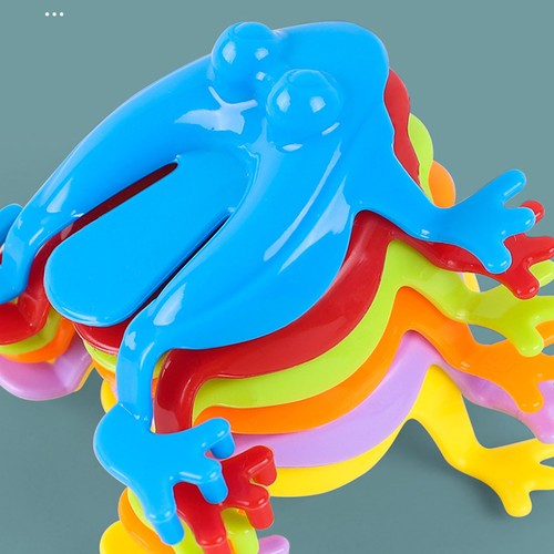 12pcs colorful frog - colorful,