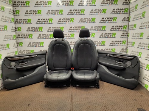 Bmw black leather interior - black,