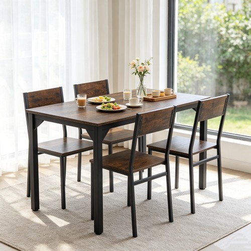 Rustic wooden dining table - ,
