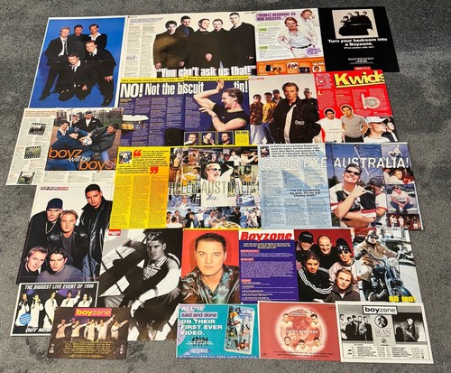 Boyzone poster article - poster,