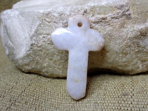 Chinese hardstone jade - jade, cross
