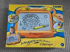 Tomy - Megasketcher - Orange & Blue - Complete & Includes Pen & Stamps