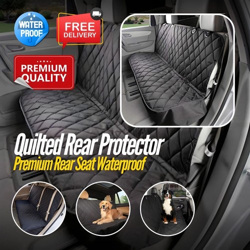 Quilted rear seat cover - seat, vw