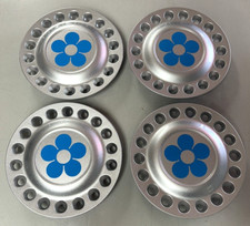 New Blue Daisy Flower Center