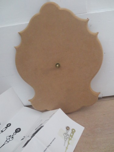 Rococo clock blank kit - rococo,