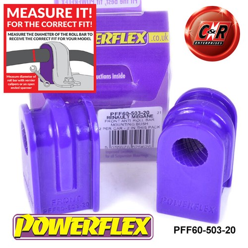 Powerflex arb bushes 20mm - powerflex, fr