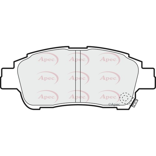 Brake pads set for - for, toyota
