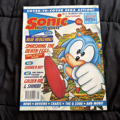 Sonic the comic vg - sonic, #6