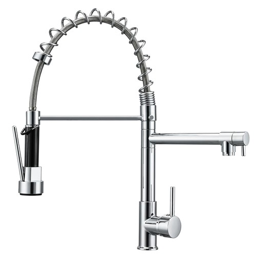 Dual spout kitchen - spout, taps