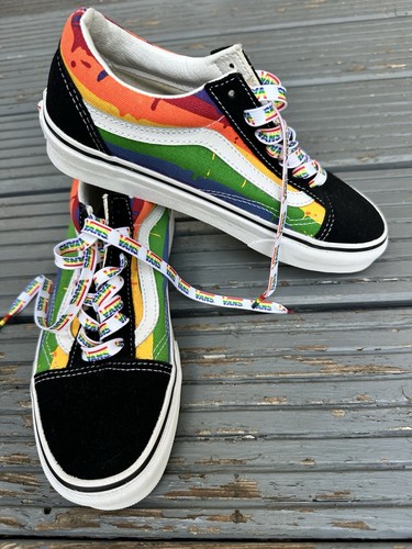 Vans pink rainbow - vans, check