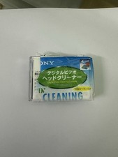 SONY DVM4CLD MINI DV DIGITAL CAMCORDER HEAD CLEANING TAPE / CASSETTE