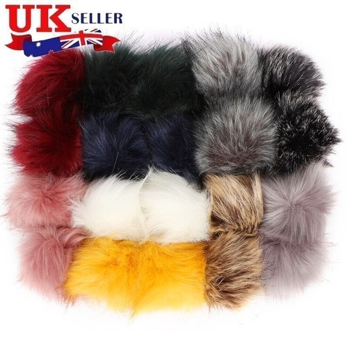 20pcs fluffy faux - fluffy, fox