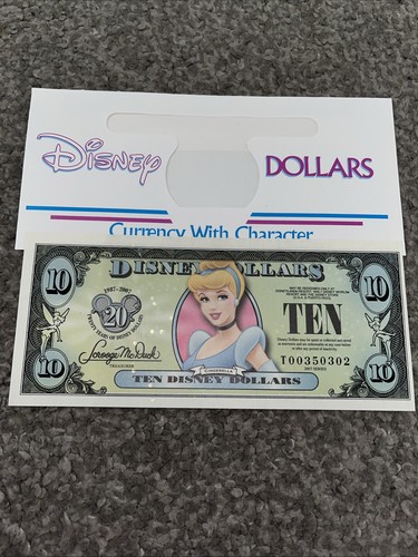 Disney dollar cinderella - dollar,