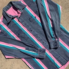 Men’s Retro Western Striped