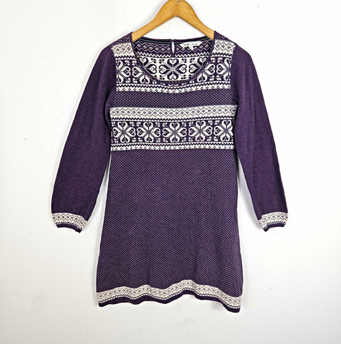 Fat face purple white - 14,