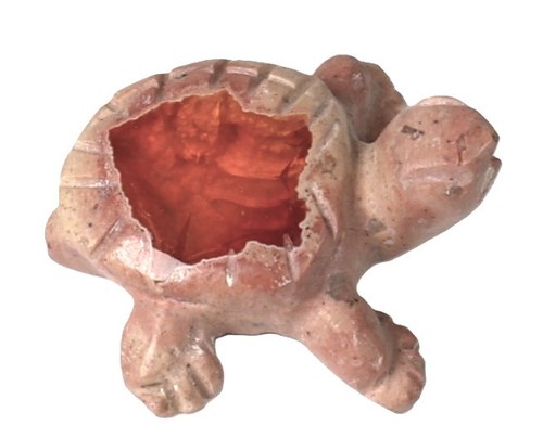 Zuni pueblo turtle fetish - zuni,