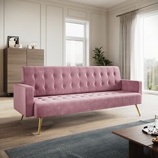 Luxury velvet sofa bed - luxury, 3