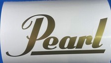 Pearl Drum Logo Decal/Sticker