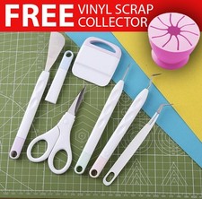 Tool Kit DIY Scrapbooking, Crafting, For Cricut Cutter Vinyl Weeding PINK