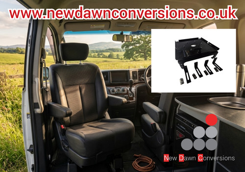 E51 passenger swivel seat - , base